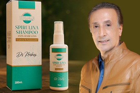 معجزه ی رویش مجدد موهای از دست رفته با شامپو جلبک! 45%تخفیف